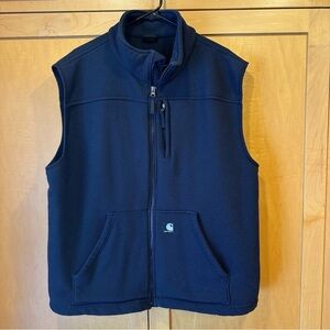 Carhartt Fleece Vest XL Navy Blue
